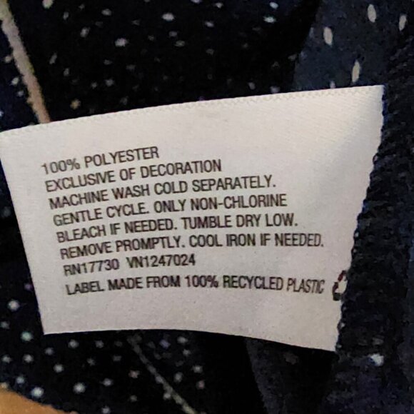 NWT Jason Wu for Target 20th Anniversary Navy Polka‑Dot Dress – Sleeveless Shift - Picture 7 of 9